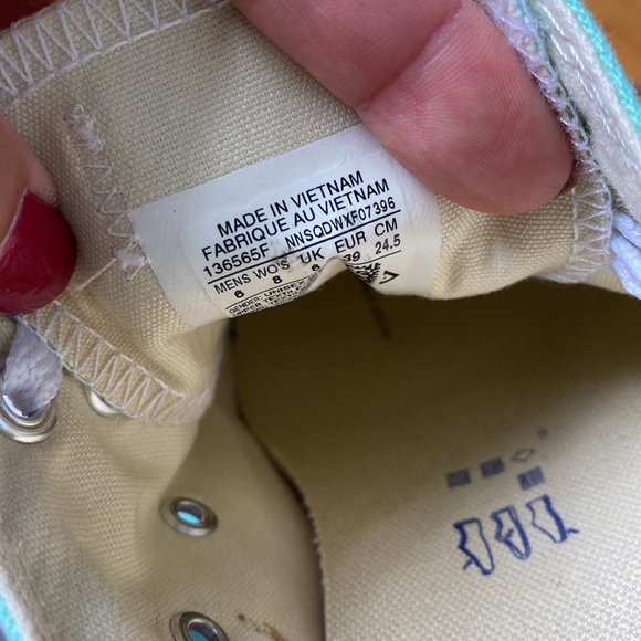 Converse Chuck Taylor Lo Sneakers Mint 8 - Picture 4 of 9